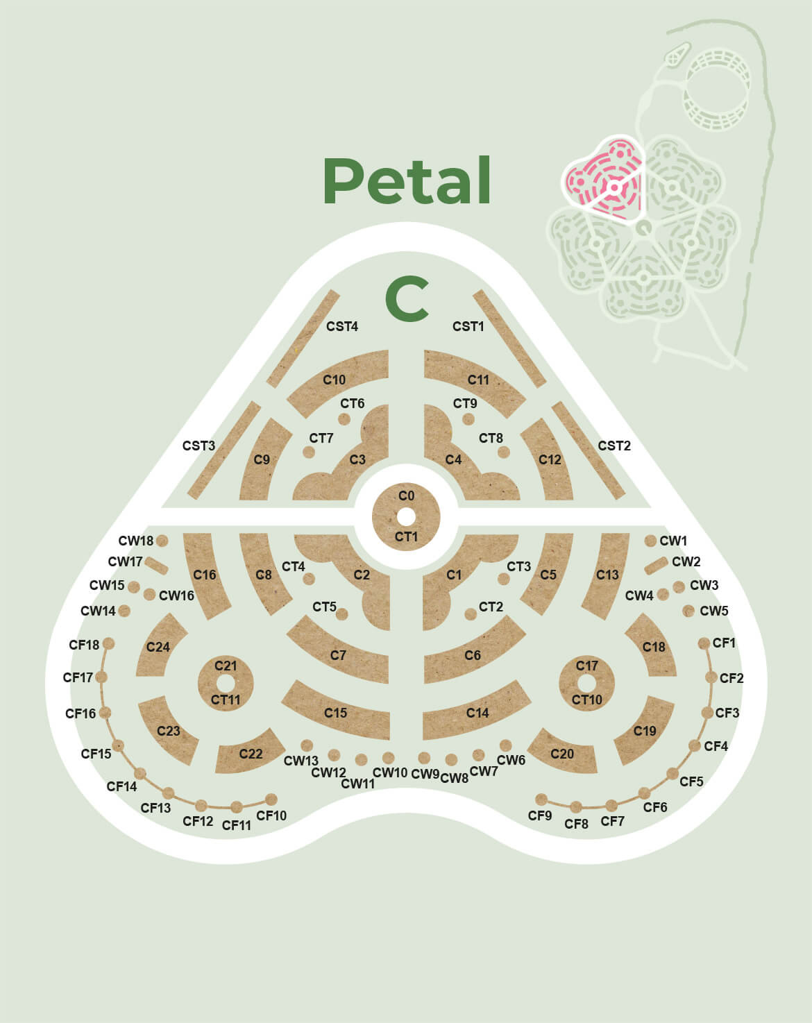 Tudor Rose - Petal C